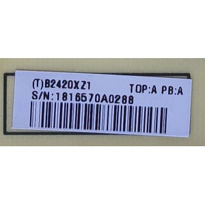 FUENTE DE PODE PARA TV INSIGNIA / NUMERO DE PARTE B2420XZ1 / 715G3261-P03-000-003S / (T)B2420XZ1 / PANEL T370HW03 V.N / MODELO NS-37L760A12	